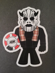 ¡¡PEGATINA VINILO CAJA LUCHA LIBRE PROFESIONAL "MJF"!! ¡EXCLUSIVO DE CAJA!! - Imagen 1 de 1