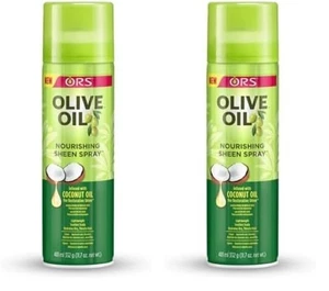 Ors Olive Oil Nourishing Sheen Spray 481 Ml (2 Pack ) - Picture 1 of 7