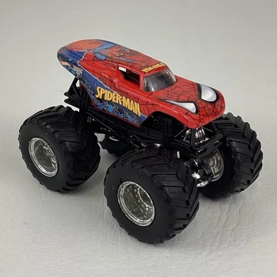 Литые модели транспортных средств Hot Wheels грузовик Monster Jam Marvel Spider-Man масштаб 1:64 - Изображение 1 из 4