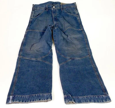 Vintage Diesel Denim Jeans Carpenter Luxury Of Dirt  Rare Distressed Size 34 - Image 1 of 4