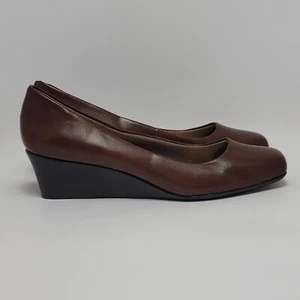Zapatos cómodos sin cordones Life Stride para mujer talla 10 M marrón - Imagen 1 de 13