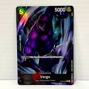 One Piece TCG - PRB01 The Best - Vergo OP03-079 Alt Art - English - Picture 1 of 2
