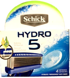 Paquete de 4 cartuchos de cuchillas de afeitar Schick Hydro de recarga Ultra Glide - Imagen 1 de 2