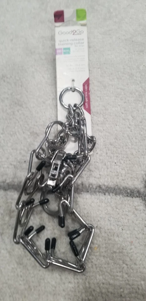 Good2Go 30-90.7lb 22” Training collar for dogs silver metal xxl, xxxl J - Image 1 of 1