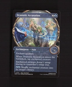 Dramatic Accusation 0294 Murders at Karlov Manor SHOWCASE Common MTG Card - Picture 1 of 15