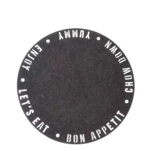 The Cellar Words Felt Placemat Set of 4 - Picture 1 of 5