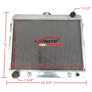 All Aluminum Radiator For 1968-1974 Dodge Mopar Plymouth Big Block V8 AT - Picture 1 of 6