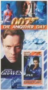 JAMES BOND 007 STERBEN AN EINEM ANDEREN TAG FILM 2003 POSTFRISCH BRIEFMARKENBOGEN - Bild 1 von 1