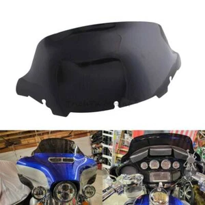 10.5" Windshield Windscreen Black for Harley Touring Street Glide FLHX/I 14-23 - Picture 1 of 12