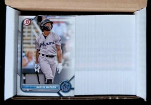 250x LOT - KAHLIL WATSON  MARLINS   2022 BOWMAN DRAFT #BD-35 - Picture 1 of 3