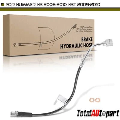 Brake Hydraulic Hose for Hummer H3 2006-2010 H3T 2009-2010 Front Right Passenger - Image 1 of 4