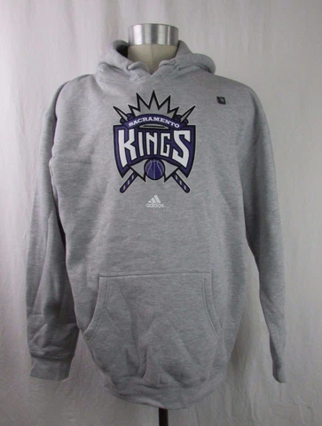 Sacramento Kings NBA Adidas Men's Pullover Hooded Sweatshirt Cover