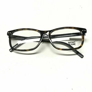 Montblanc Rechteckige Brille MB621 056 Havana Tortoise 55mm 16mm 145 #5 - Bild 1 von 5