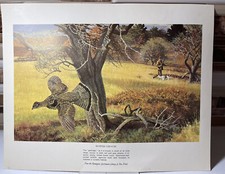 Remington Sportsmen's Ruffed Grouse Lithograph Fine Print USA