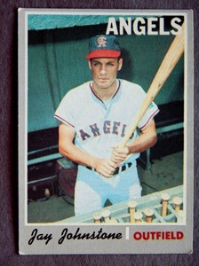 Jay Johnstone #485 Topps 1970 Baseball Card (California Angels) G
