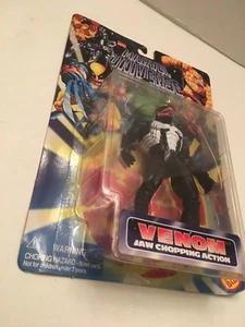 Marvel Universe Venom Jaw Chopping Action NIB - Picture 1 of 2
