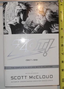 Zot! SIGNED 1st Edition Complete Black & White Collection Scott McCloud sketch - Foto 1 di 6