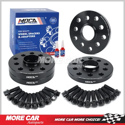 Separadores de rueda 15 mm y 20 mm 5x100 5x112 57,1 mm aptos para Audi Q3 VolksWagen Jetta l4 Foto 1 de 4