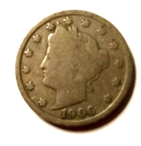 1906 V NICKEL - Picture 1 of 2