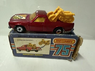 Lesney 1977 MATCHBOX Superfast - Red Holden Pick-Up No. 60 - Made in England - Image 1 of 4