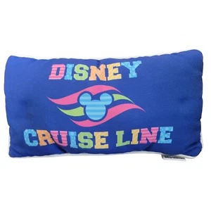 Disney Cruise Line Made In The USA Blue Pillow Festival Throw Pillow Comfort - Picture 1 of 7