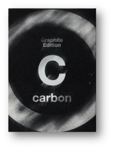 Carbon (Graphite Edition) Playing Cards Poker Cardistry - Picture 1 of 7