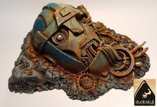 TERRAIN SCENERY ''TITAN FALL'' WARHAMMER 40K - UNPAINTED