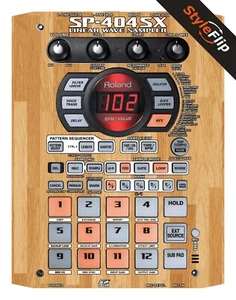 Roland SP - 404SX Skins | Madera 5 | Calcomanía protectora | StyleFlip Skins - Imagen 1 de 1