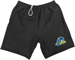 Official Collegiate Mens Apparel Sweat Shorts School Logo Black Collection - Picture 1 of 4