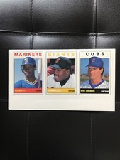 1989 SCD Baseball #3 KEN GRIFFEY JR. UNCUT Sheet tough! Pocket Price Guides RARE