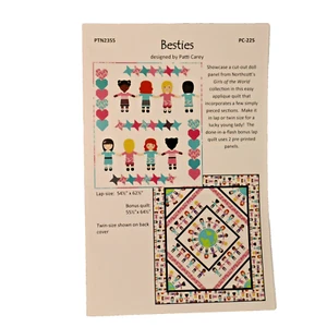 Patrón Besties PTN2355 de Patti Carey - Imagen 1 de 1