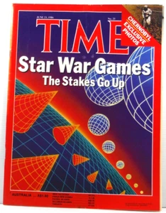Time Magazine June 23 1986 No 25 Australia Chernobyl Star Wars Games - Bild 1 von 5