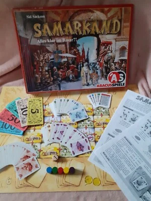 Complet Jeu Samarkand Abacus Spiele Sid Sackson - Photo 1/4