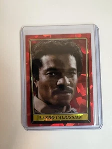 2023 Topps Sapphire Star Wars Return of the Jedi Lando Calrissian 6 Red Portrait - Picture 1 of 2