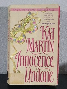 Vintage Innocence Undone by Martin, Kat Paperback 1997 Ex Library - Picture 1 of 9