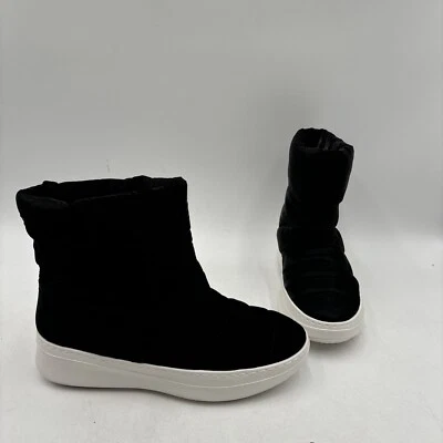 Botas sin cordones para mujer Gentle Souls by Kenneth Cole Rosette Puff negras talla 7 Foto 1 de 4