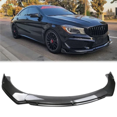 Front Bumper Lip Splitter Spoiler Body Kit Carbon Fiber For Mercedes-Benz CL Foto 1 de 4