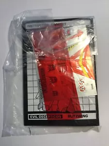 ORIGINAL G1 Transformers BLITZWING Sticker Sheet & Instructions #5936 Sealed - Picture 1 of 2