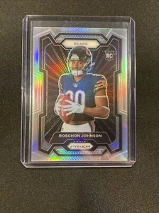 2023 Panini Prizm Roschon Johnson SILVER Variation Rookie RC #340 Chicago Bears - Picture 1 of 2
