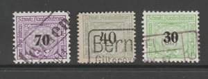 Switzerland Postal Parcel TRAIN fiscal revenue stamp 4-8-21- used - 8d - Picture 1 of 1