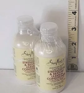 (2) Shea Moisture Jamaican Black Castor Oil Leave-In Conditioner 3,2 oz versiegelt - Bild 1 von 2