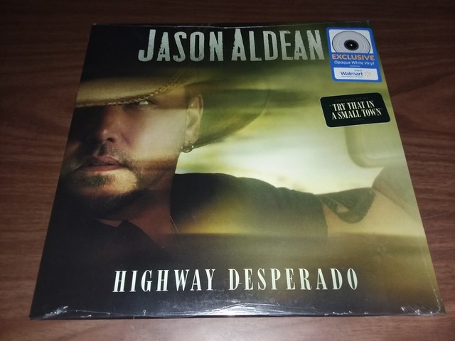 Jason Aldean - Highway Desperado - Walmart Exclusive Opaque White Vinyl -  Country LP 