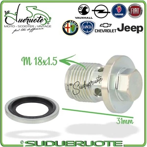 Tappo Coppa Olio Motore M18 per Fiat Alfa Romeo Jeep Lancia Opel Saab Chevrolet - Foto 1 di 24