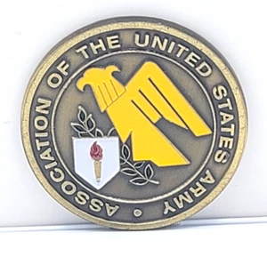 Association of the United States Army. "Voice for the Army" Challenge Coin - Picture 1 of 4