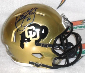 KORDELL STEWART SIGNIERTER COLORADO BUFFALOES SPEED MINI HELM Steelers J.S.A. Cert - Bild 1 von 4