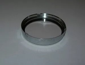 VINTAGE ACTINA BDB 46MM PUSH ON METAL FILTER ADAPTER WITH CLEAR FILTER IN IT - Picture 1 of 4