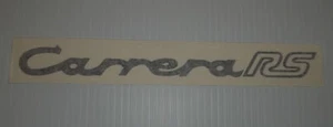 New Carrera RS or Carrera RSR Rear Spoiler Badge Decal 911 930 - Bild 1 von 3