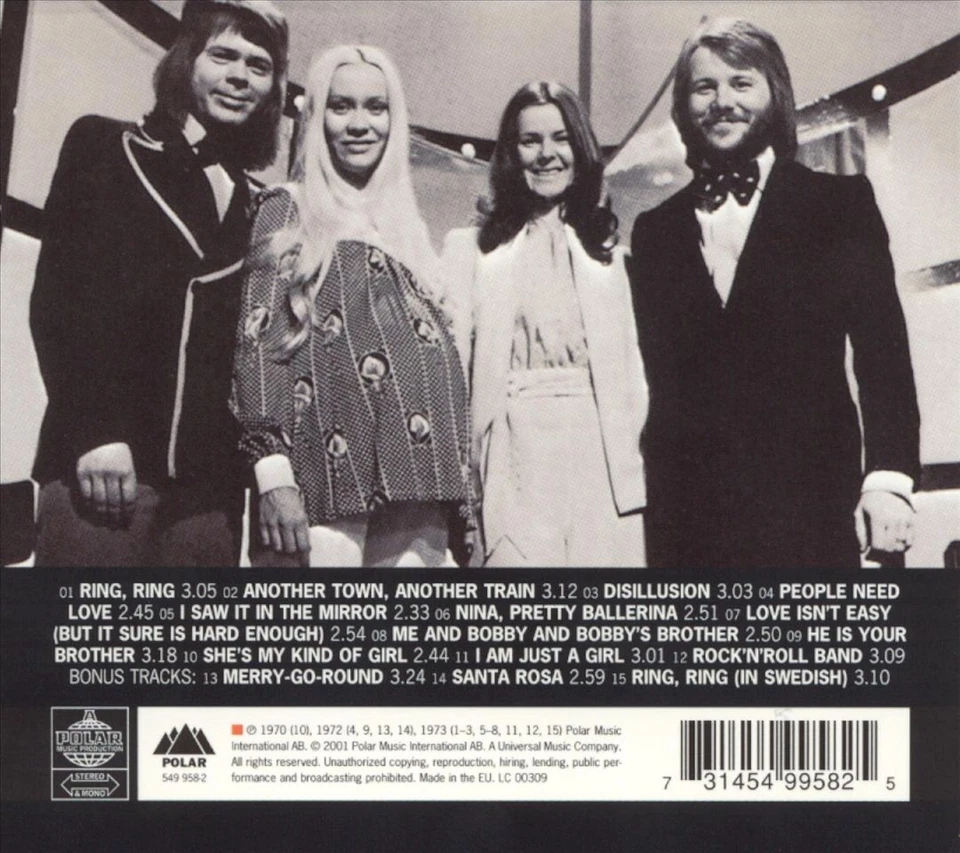 ABBA - RING RING [IMPORT BONUS TRACKS] [REMASTER] NEW CD - Image 1 of 1