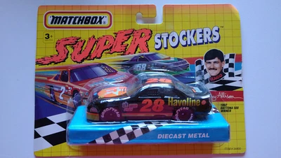 Matchbox 1/43 Super stockers Ford thunderbird davey allison bolla decollo (C8) - Immagine 1 di 3