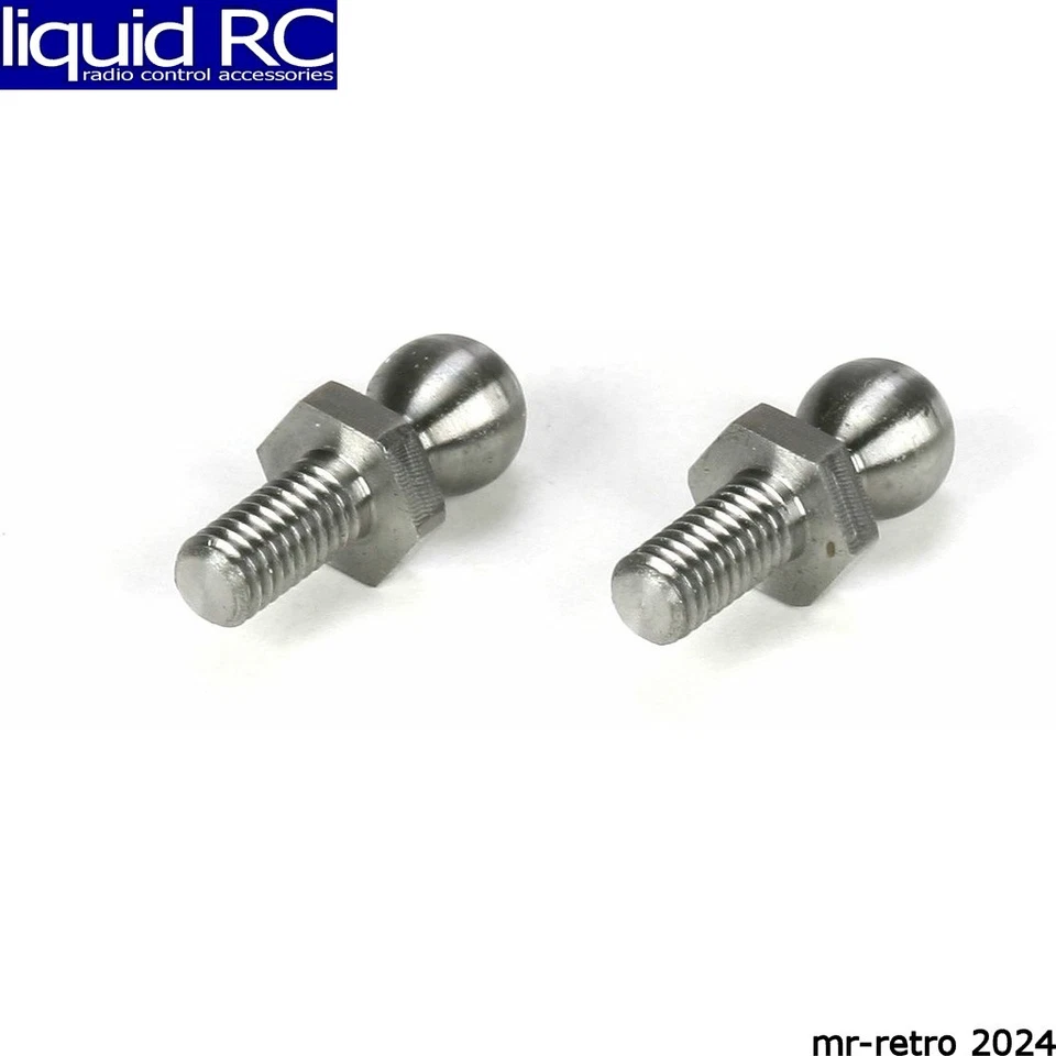 Team Losi Racing 6030 Titanium Ball Stud 4.8 x 6mm (2) - Image 1 of 1